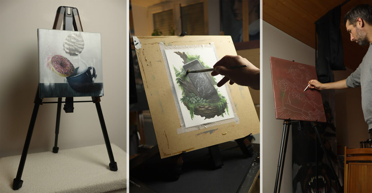 Chevalet Inspire en pratique à l'atelier